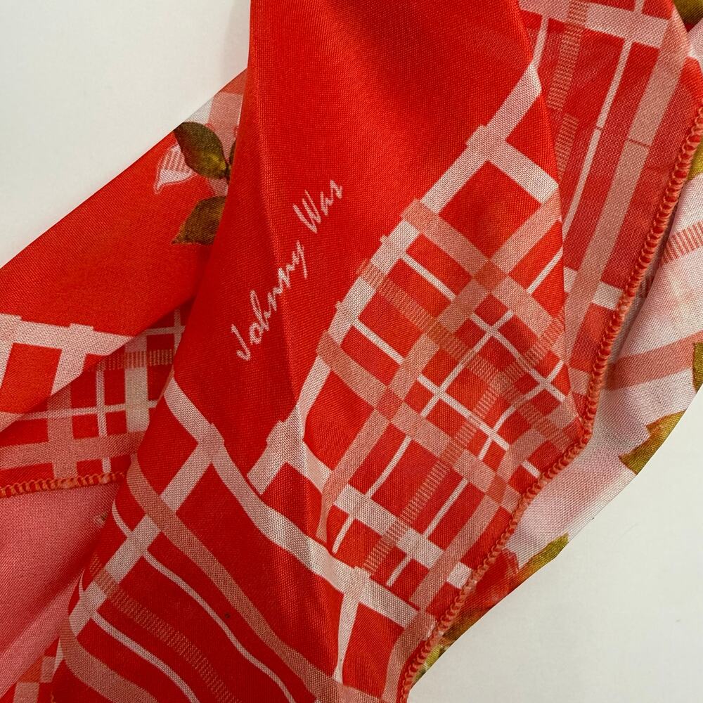 JOHNNY WAS Zoila Keychain Bandana Scarf Handkerchief NWT Boho Bag Purse Charm - Picture 7 of 12